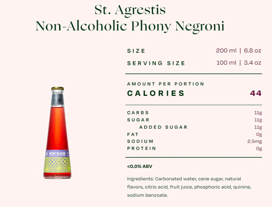 St Agrestis - Phony Negroni