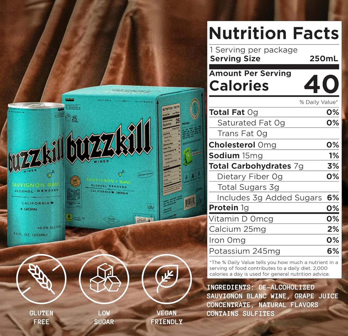 Buzzkill - Sauvignon Blanc (4 pack)