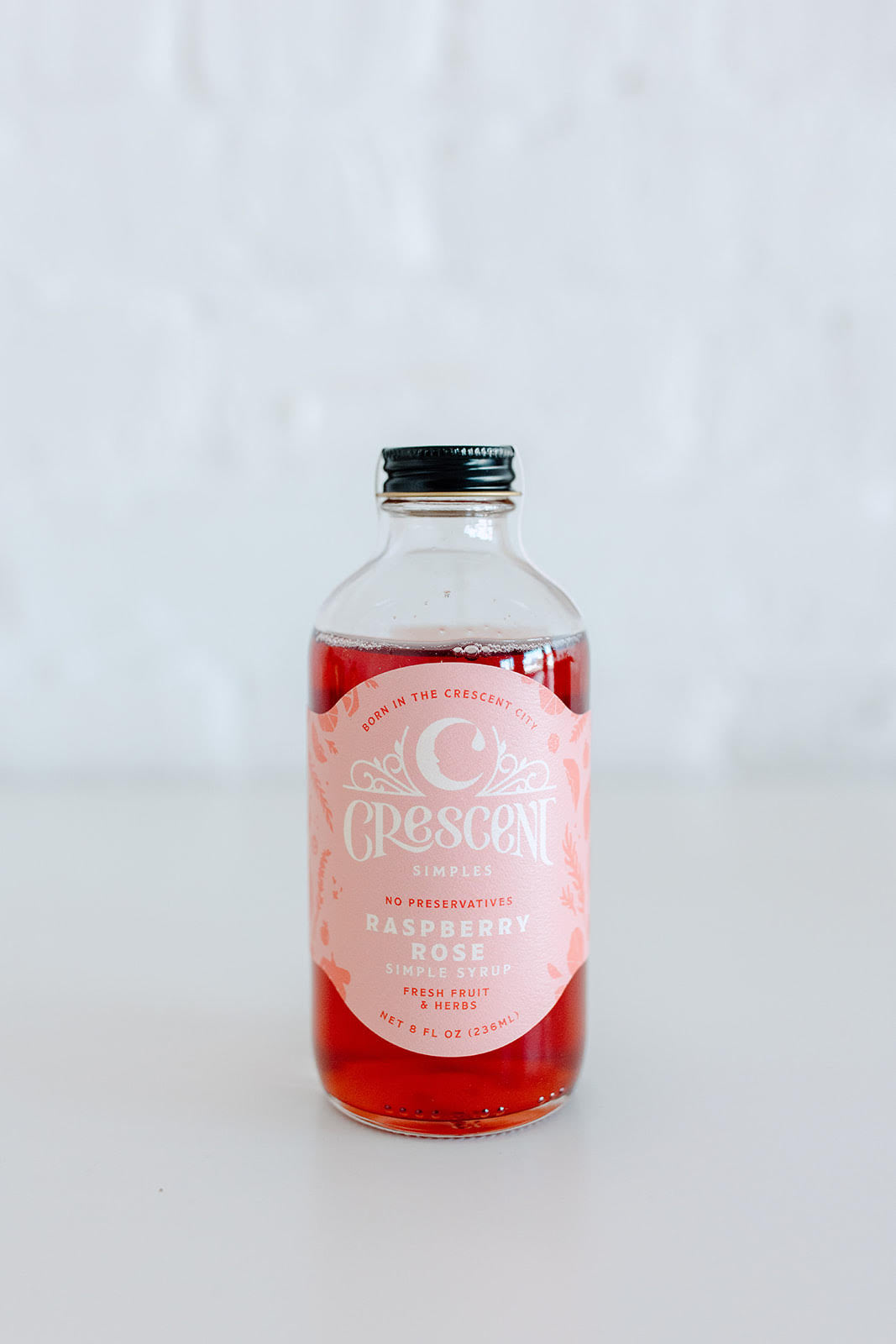 Crescent Simples - Raspberry Rose