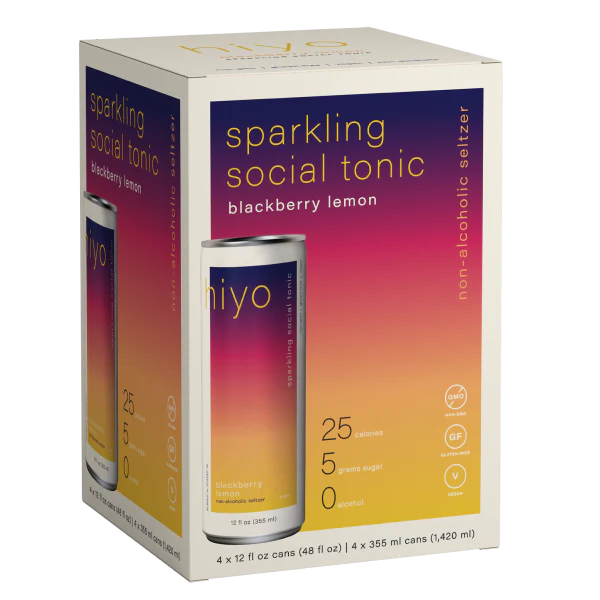 Hiyo - Blackberry Lemon (4 pack)