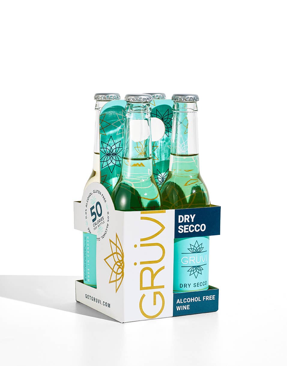 Gruvi Non-Alcoholic Dry Secco (4 pack)