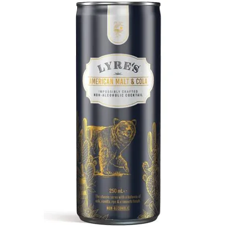 Lyre's American Malt + Cola (4 pack)