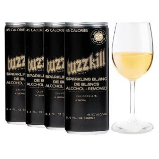 Buzzkill - Sparkling Blanc de Blancs (4 pack)