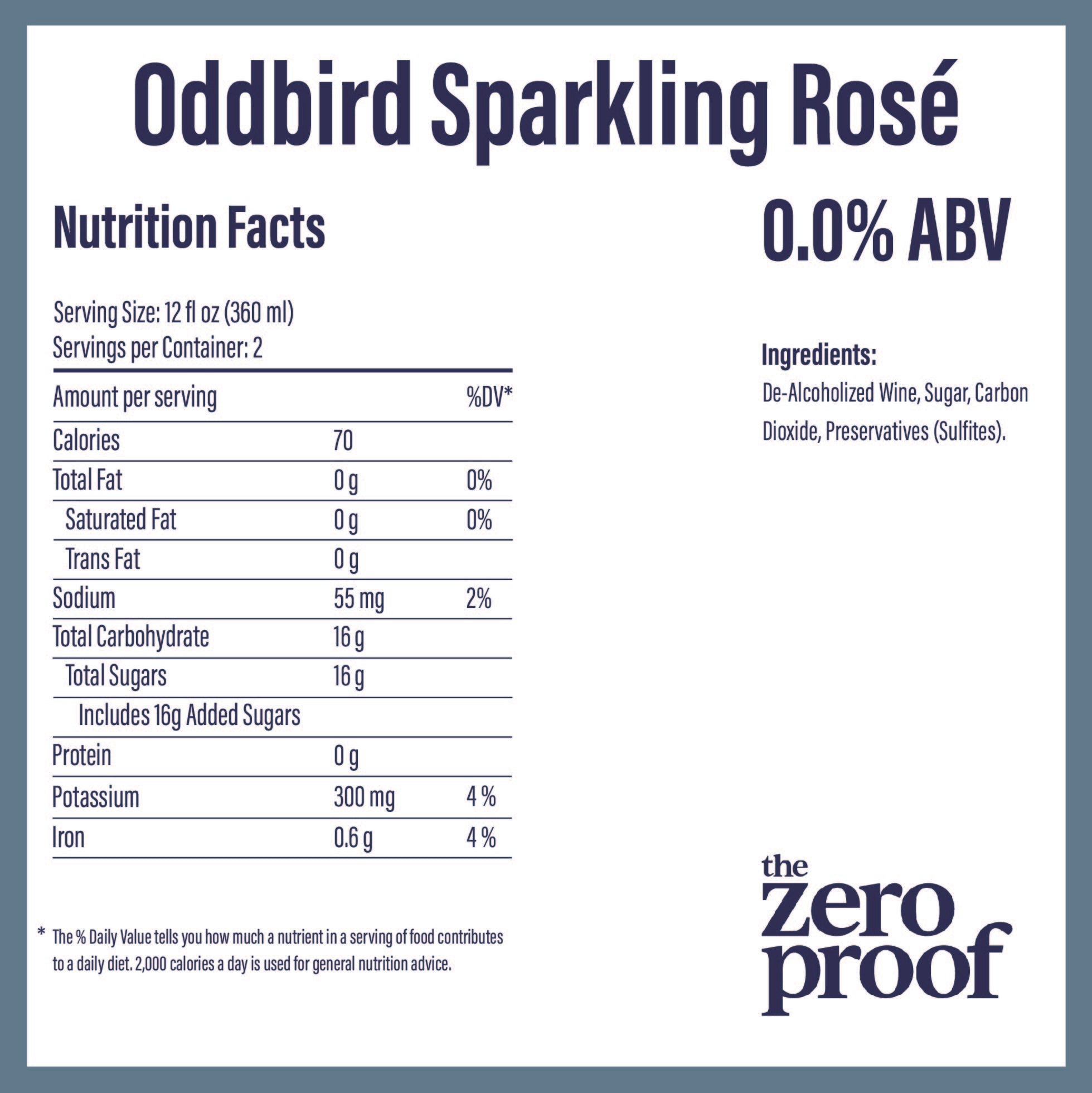 Odd Bird - Bubbly Rosé