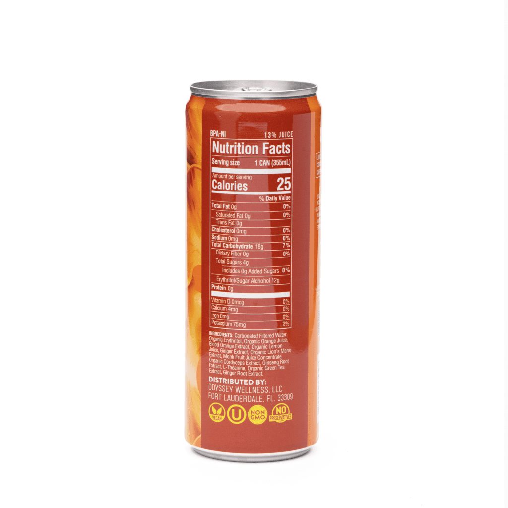 Odyssey - Mandarin Orange (4 pack)