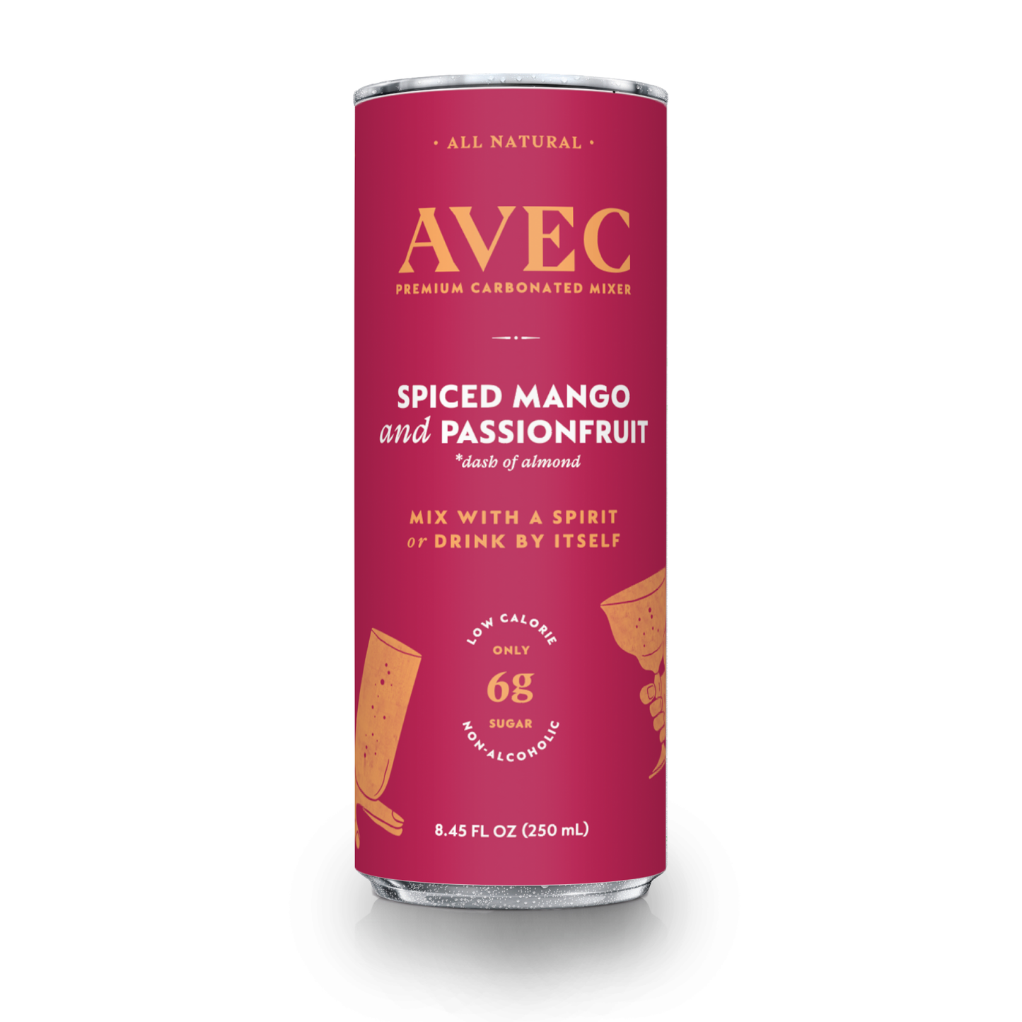 AVEC Spiced Mango and Passionfruit (4 pack)