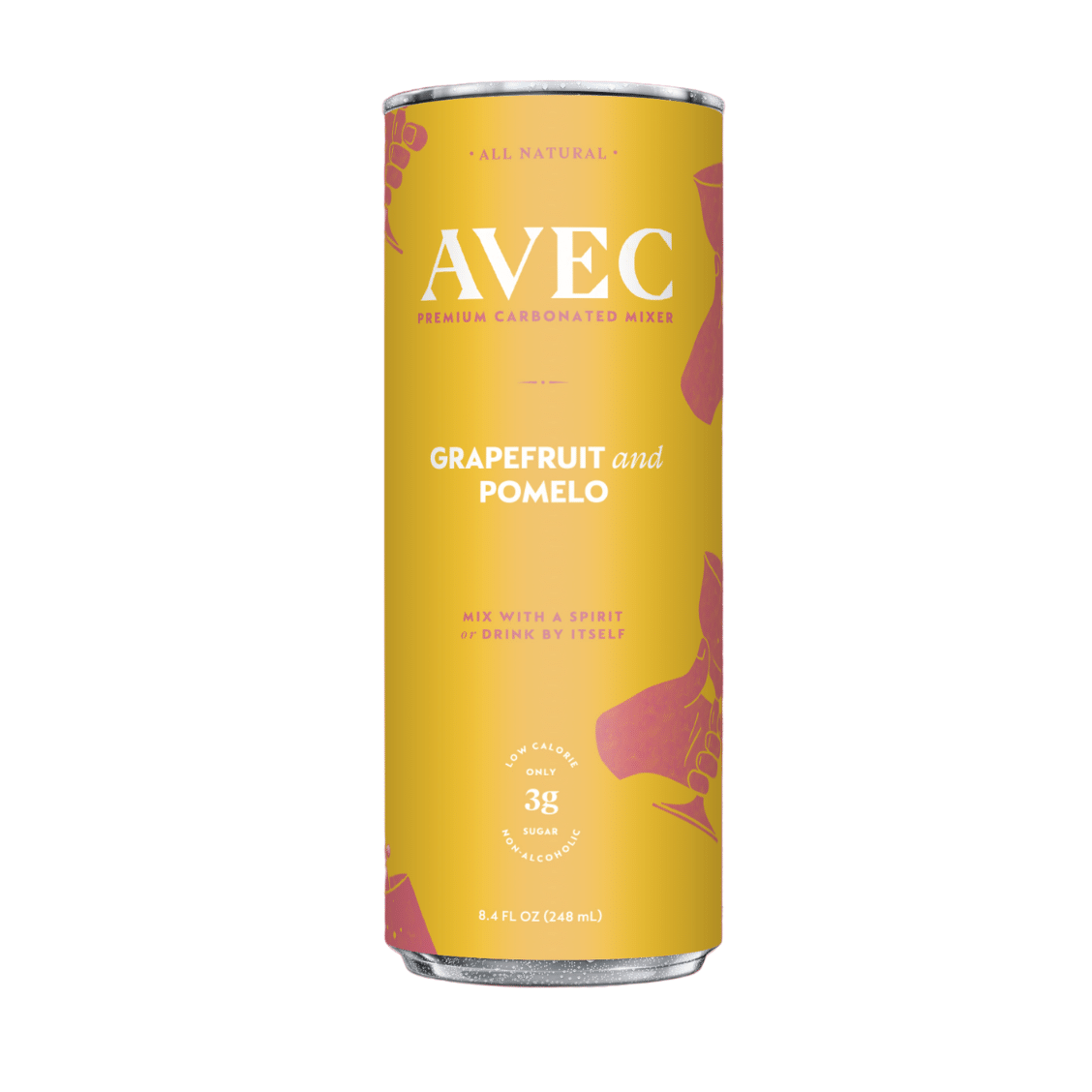 AVEC Grapefruit & Pomelo 4 pack