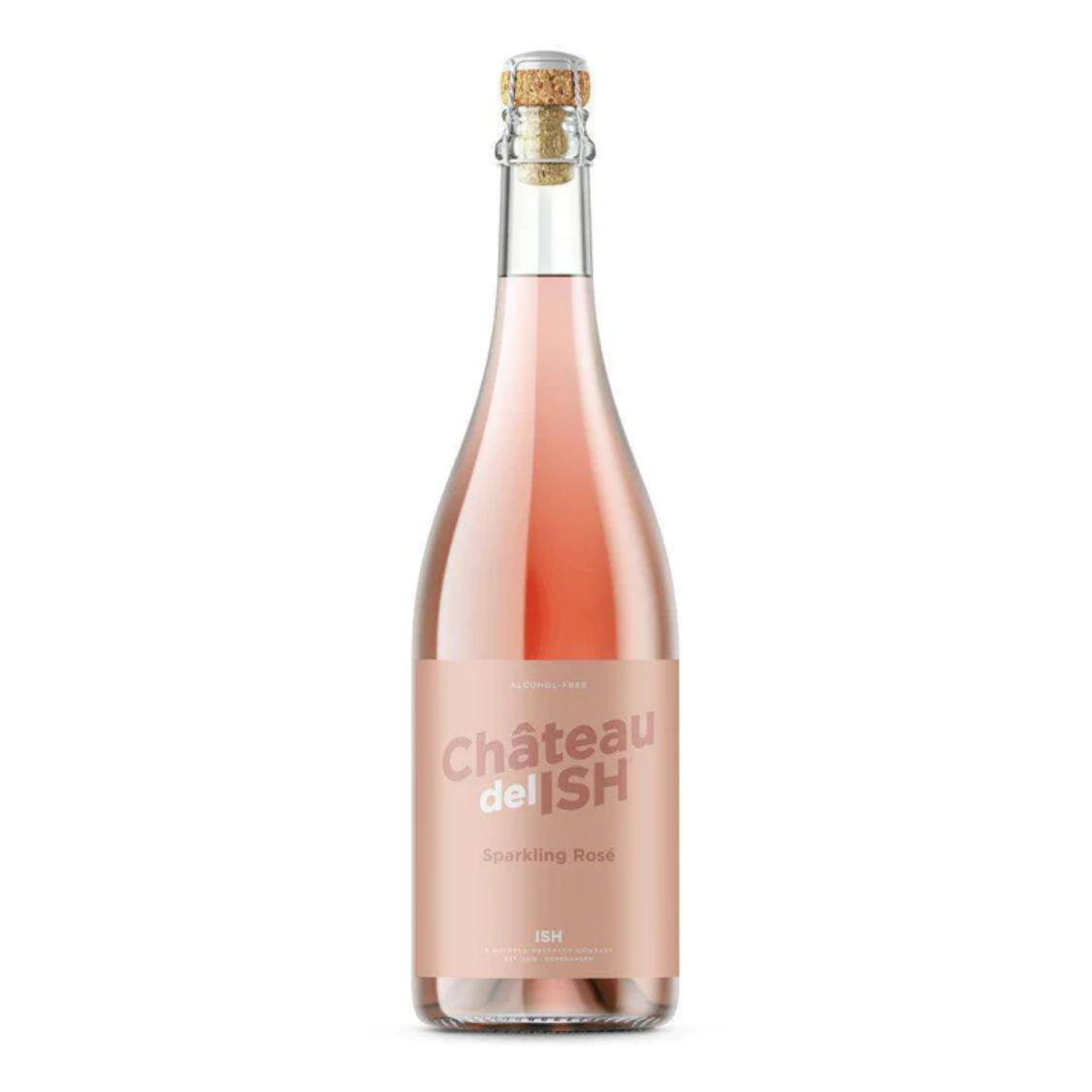Château delish — non-alcoholic sparkling rosé